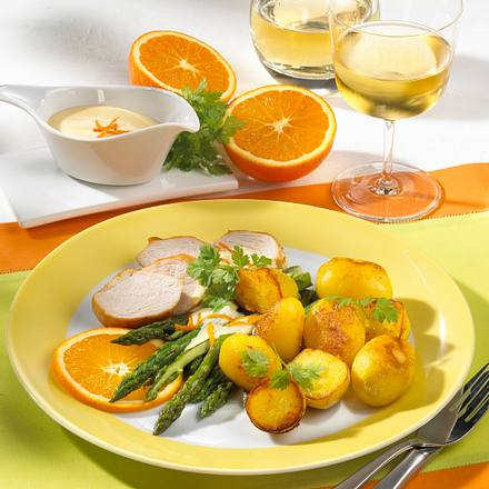 Neue Kartoffeln mit gebratenem Spargel Rezept Neue Kartoffeln mit gebratenem Spargel Rezept