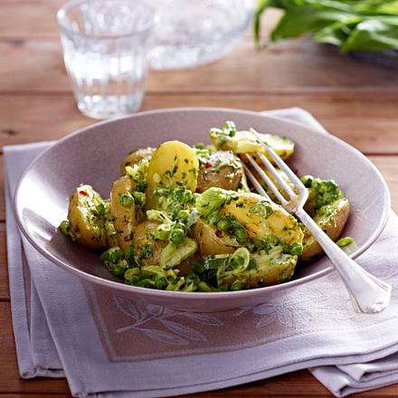 New Potato Salad with Wild Garlic Mayo Rezept