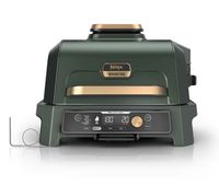 Ninja Woodfire Pro Connect XL Elektrischer Outdoor Grill & Smoker mit Abdeckung