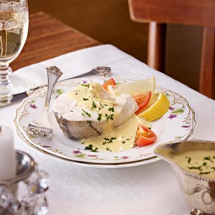 Nordsee-Schellfisch mit Senfsoße Rezept