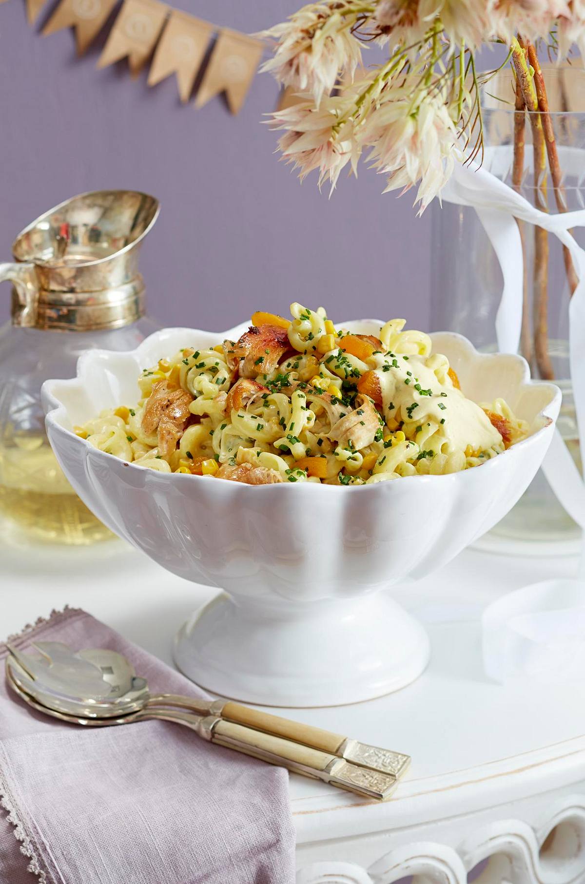 Nudel-Currysalat Rezept