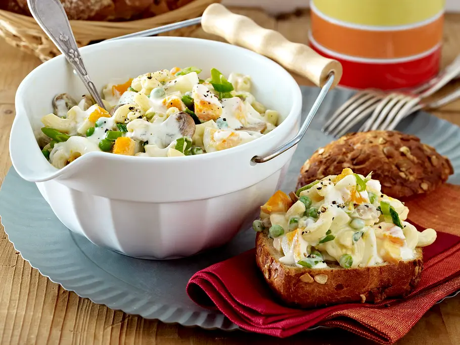 Nudel-Eiersalat Rezept