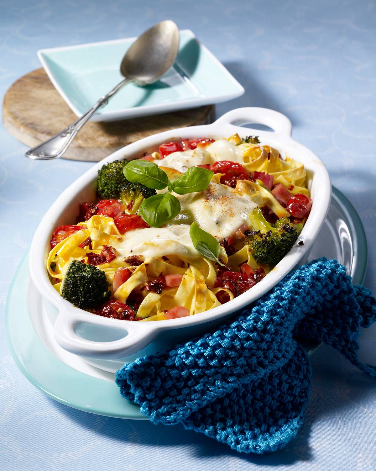 Nudel-Gemüse-Auflauf Rezept