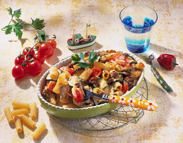 Nudel-Gyros-Auflauf Rezept Nudel-Gyros-Auflauf Rezept
