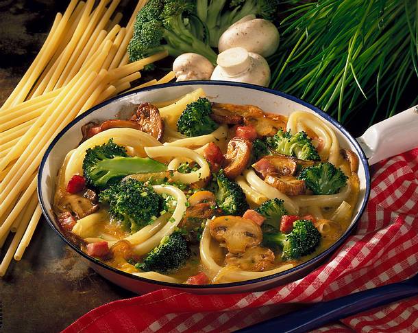 Nudel-Omelett Rezept Nudel-Omelett Rezept