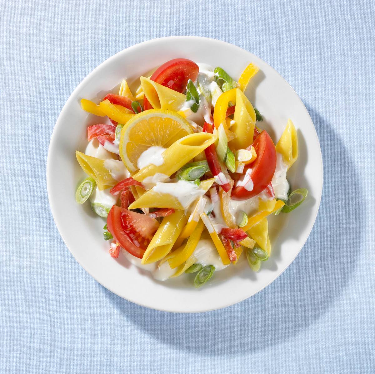 Nudel-Paprika-Salat Rezept
