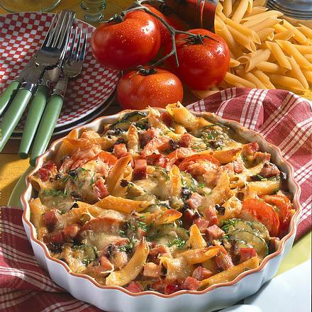 Nudel-Schinken-Gratin Rezept Nudel-Schinken-Gratin Rezept