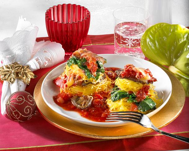 Nudel-Türmchen Rezept Nudel-Türmchen Rezept