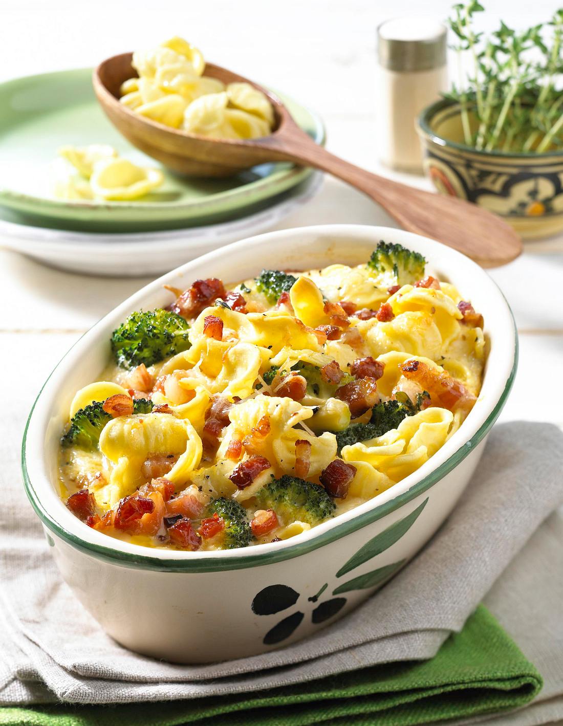 Nudelauflauf alla carbonara Rezept Nudelauflauf alla carbonara Rezept