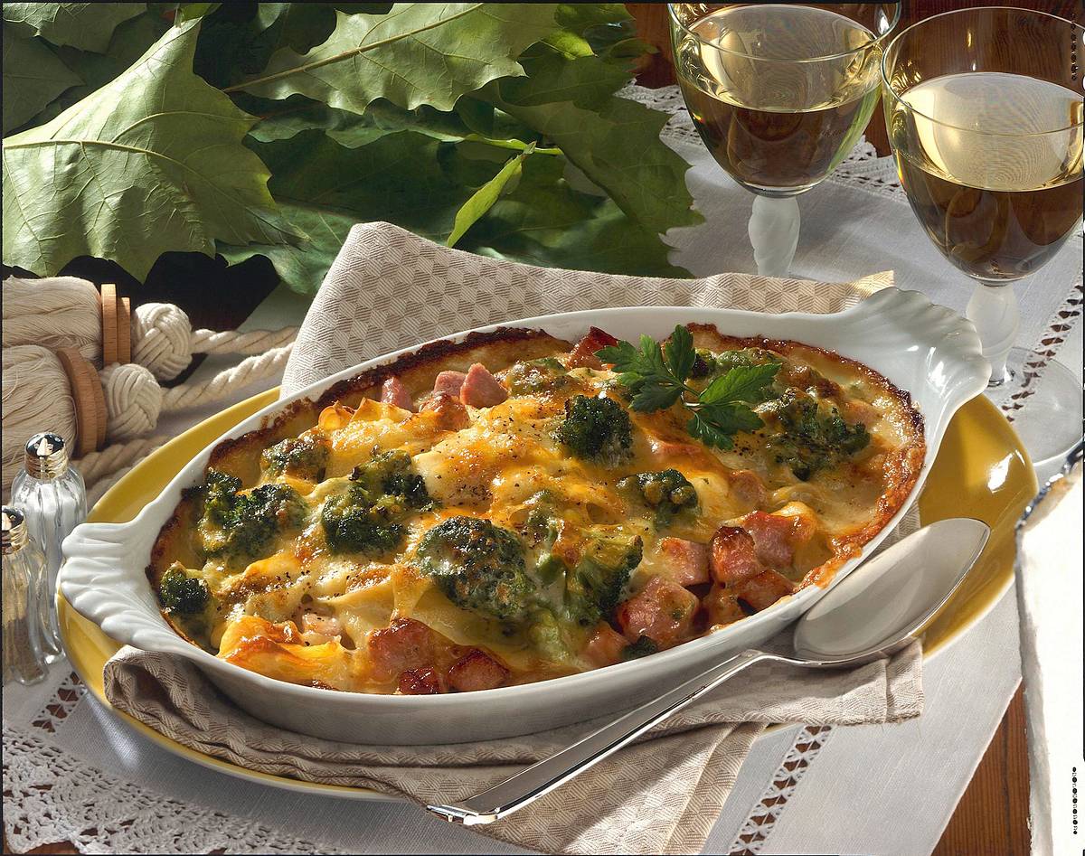 Nudelauflauf mit Broccoli Rezept