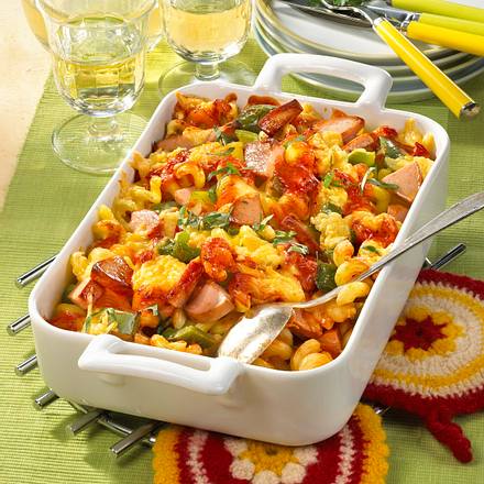 Nudelauflauf Zigeuner Art Rezept Nudelauflauf Zigeuner Art Rezept