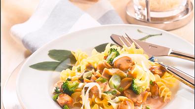 Nudeln in Broccoli-Pilz-Soße (Diabetiker) Rezept - Foto: LECKER @ Bauer Media Group