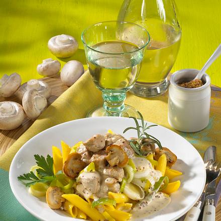 Nudeln mit Senfsoße Rezept Nudeln mit Senfsoße Rezept