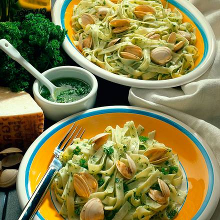 Nudeln mit Venusmuscheln Rezept Nudeln mit Venusmuscheln Rezept