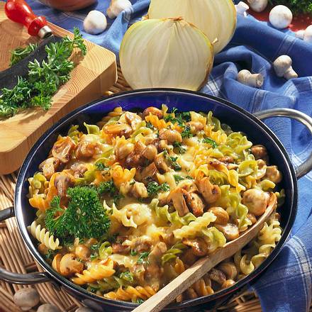 Nudelpfanne Rezept Nudelpfanne Rezept