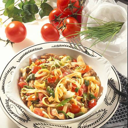 Nudelpfanne Rezept Nudelpfanne Rezept