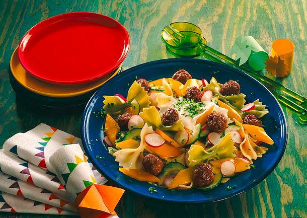 Nudelsalat für Kinder Rezept Nudelsalat für Kinder Rezept