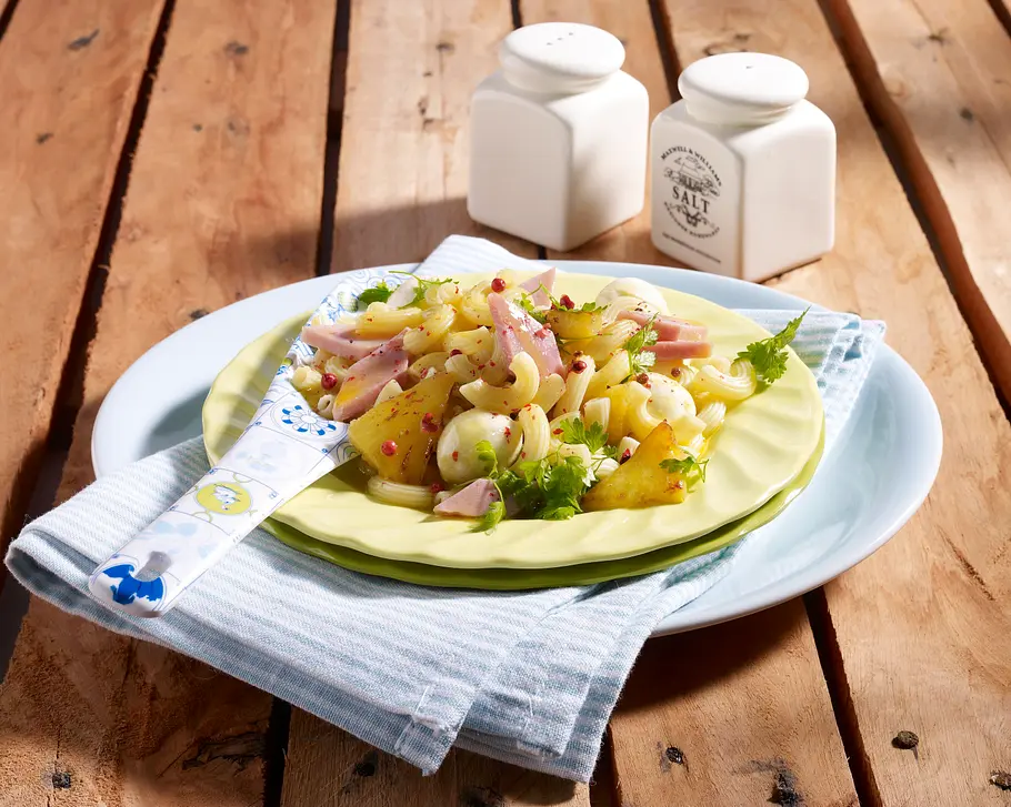 Nudelsalat Hawaii Rezept