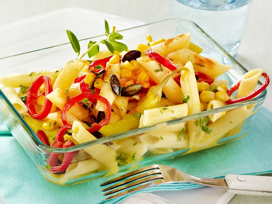 Nudelsalat mit Spitzpaprika Rezept