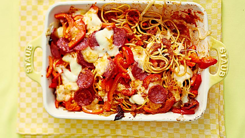 Null-Aufwand-Spaghetti-Gratin Rezept - Foto: House of Food / Bauer Food Experts KG