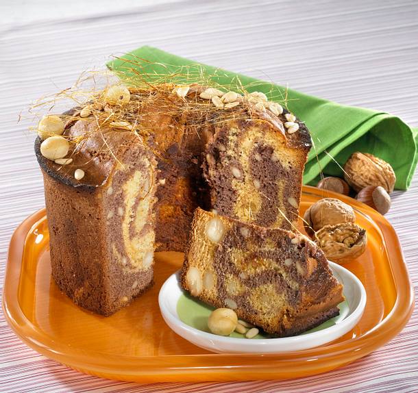 Nuss-Karamell-Marmorkuchen Rezept