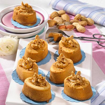 Nuss-Muffins mit Erdnüssen Rezept