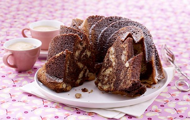 Nuss-Nougat-Gugelhupf Rezept