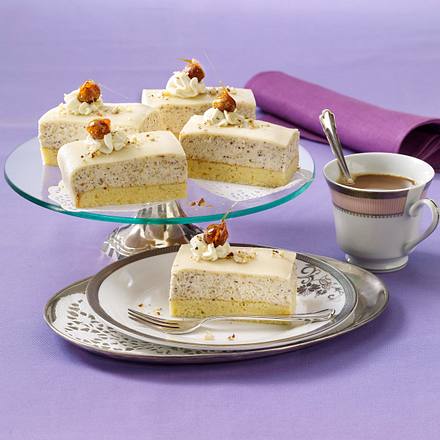 Nuss-Sahneschnitten Rezept Nuss-Sahneschnitten Rezept
