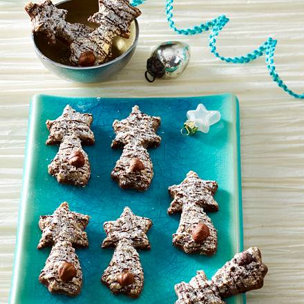 Nuss-Zimt-Sternschnuppen Rezept