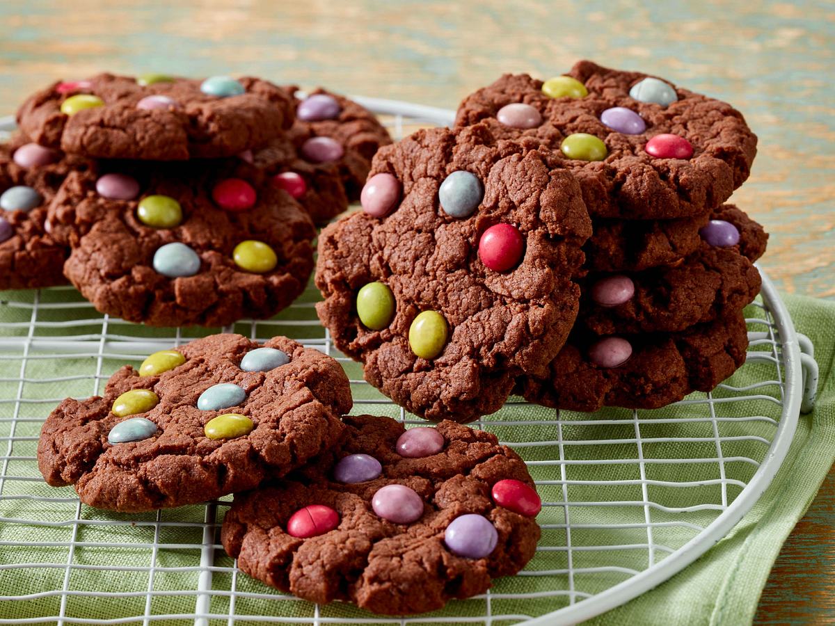 Nutella-Cookies mit Smarties Rezept
