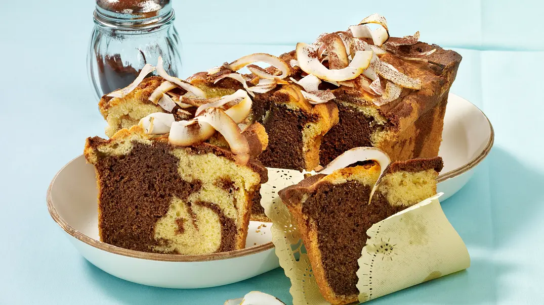 Nutella-Rührkuchen mit Kokosmilch Rezept - Foto: LECKER @ Bauer Media Group Nutella-Rührkuchen mit Kokosmilch Rezept - Foto: LECKER @ Bauer Media Group