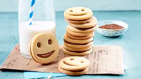 Nutellakekse Keep smiling Rezept - Foto: LECKER @ Bauer Media Group