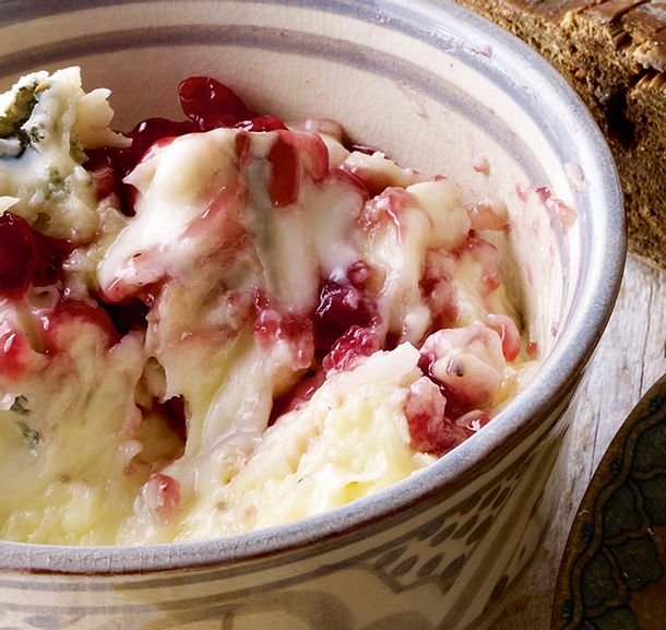 Obazda mit Preiselbeeren Rezept