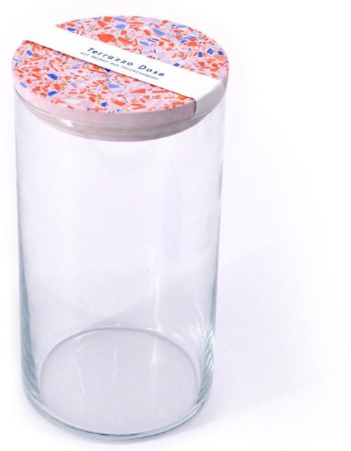 Objet Vague Terrazzo-Vorratsglas