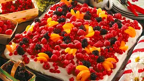 Obstkuchen mit Zitronen-Sahne Rezept - Foto: LECKER @ Bauer Media Group Obstkuchen mit Zitronen-Sahne Rezept - Foto: LECKER @ Bauer Media Group