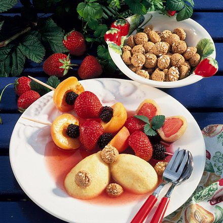 Obstspieße Rezept