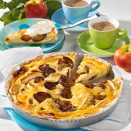 Obsttarte mit Quark-Vanille-Guss (Diabetiker) Rezept Obsttarte mit Quark-Vanille-Guss (Diabetiker) Rezept