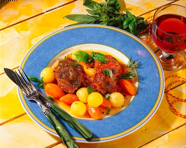 Ochsenwadenscheiben Rezept Ochsenwadenscheiben Rezept