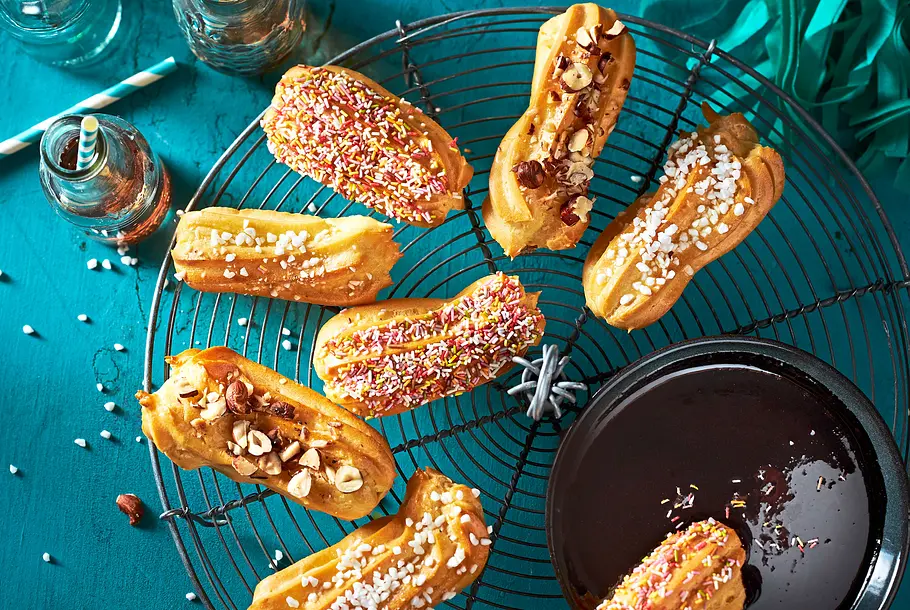 Ofen-Churros mit viiiel Schokosoße Rezept Ofen-Churros mit viiiel Schokosoße Rezept