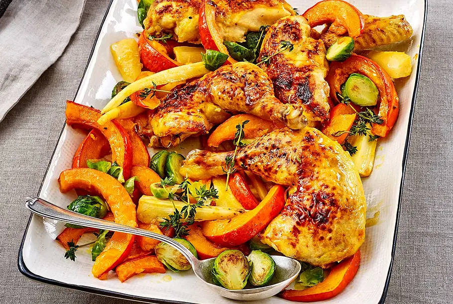 Ofen-Hähnchen à l’Orange Rezept Ofen-Hähnchen à l’Orange Rezept