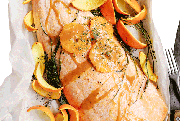 Ofen-Lachs mit Vitamin Lachs Rezept