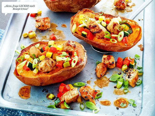 Ofen-Süßkartoffel Rezept Ofen-Süßkartoffel Rezept