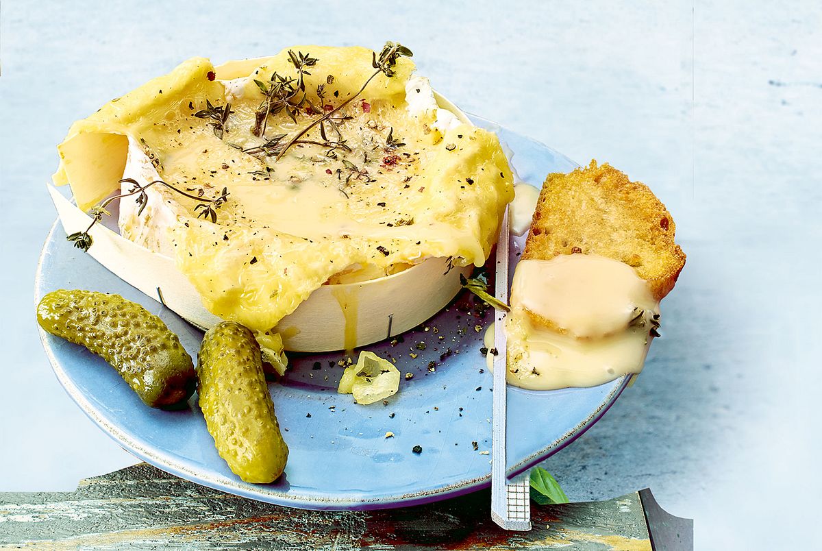 Ofencamembert mit Röstbrot Rezept