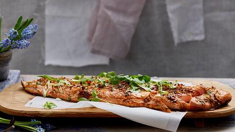 Ofengegrillter Asialachs Rezept - Foto: House of Food / Bauer Food Experts KG