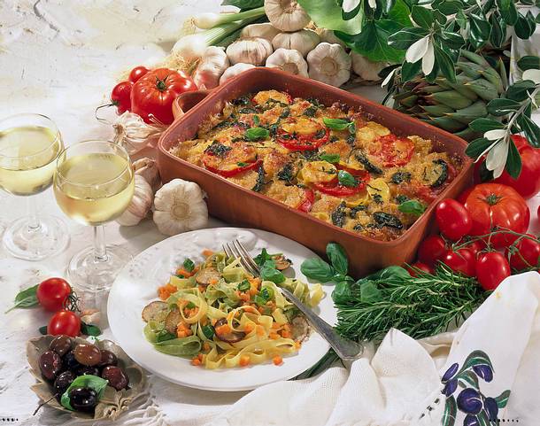 Ofenkartoffeln auf kalabrische Art Rezept Ofenkartoffeln auf kalabrische Art Rezept