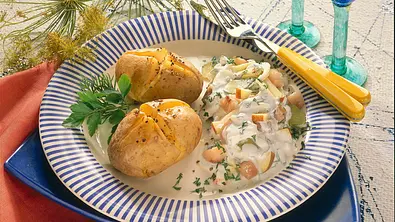 Ofenkartoffeln mit Matjes Rezept - Foto: LECKER @ Bauer Media Group