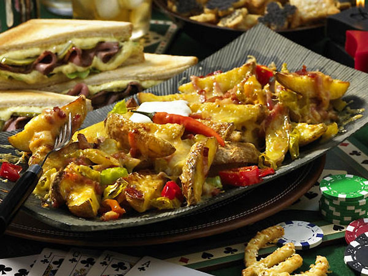 Ofenkartoffeln Royal Flush Rezept