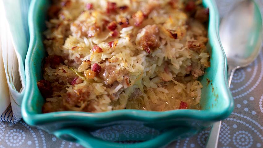 Ofenreis mit Sauerkraut und Mett Rezept - Foto: House of Food / Bauer Food Experts KG