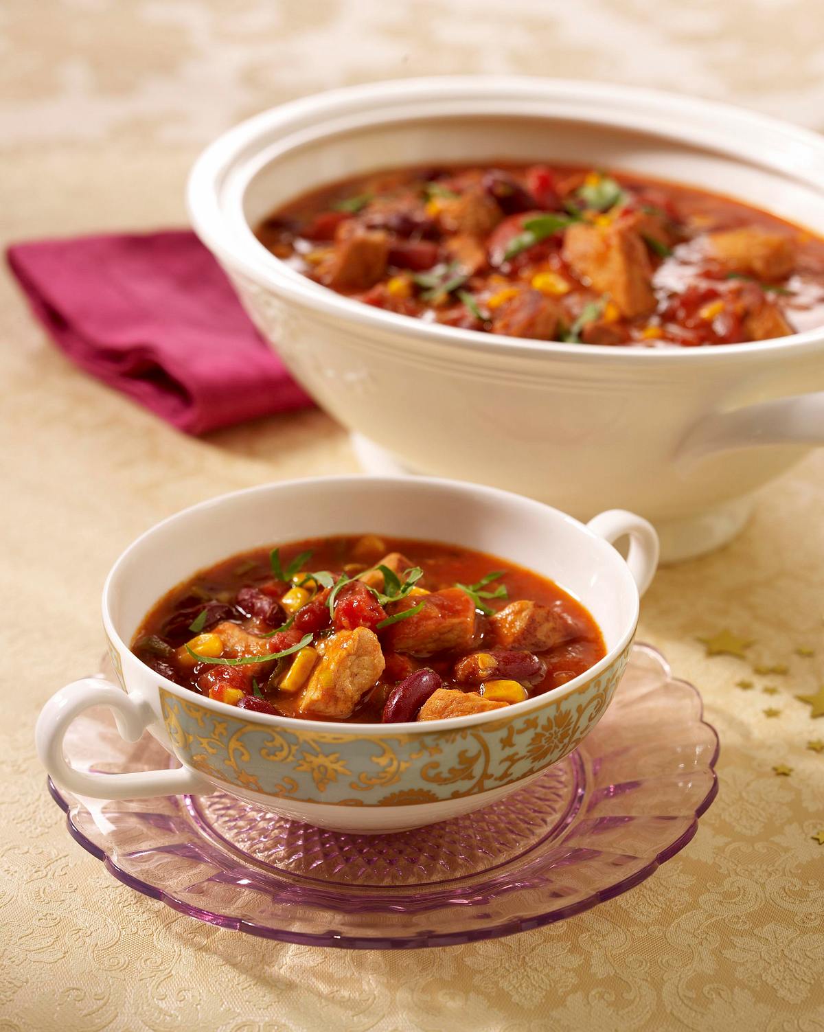 Ofensuppe con Carne Rezept