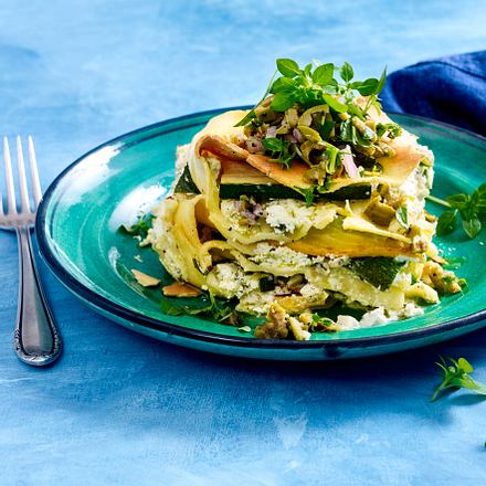 Offene Lasagne mit Gemüse Rezept Offene Lasagne mit Gemüse Rezept